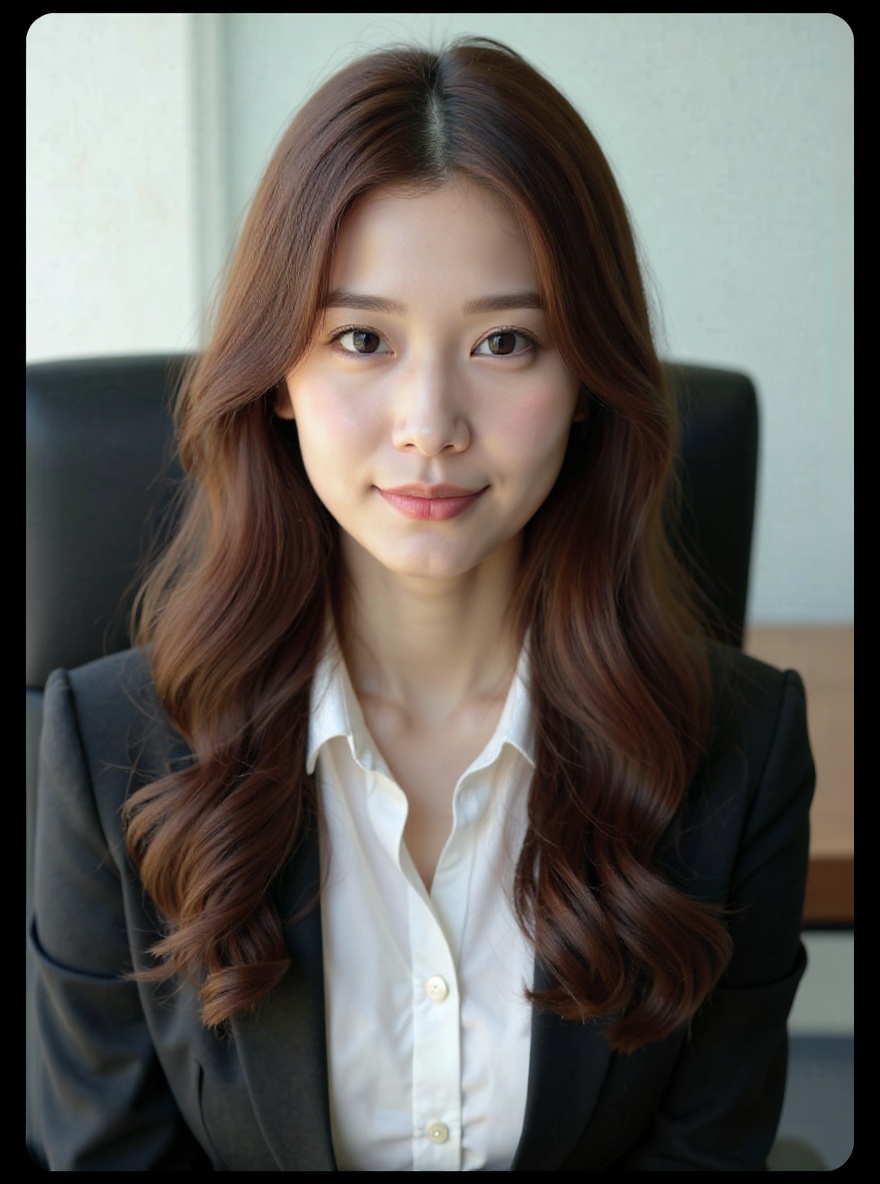 Long Wavy Hair try-on result | AI Hairstyle Changer