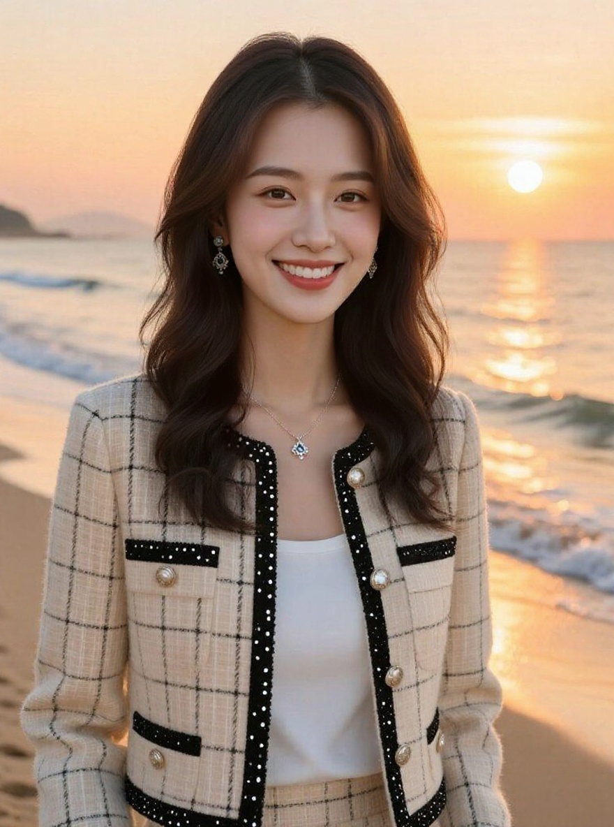 Long Layered Hair try-on result | AI Hairstyle Changer