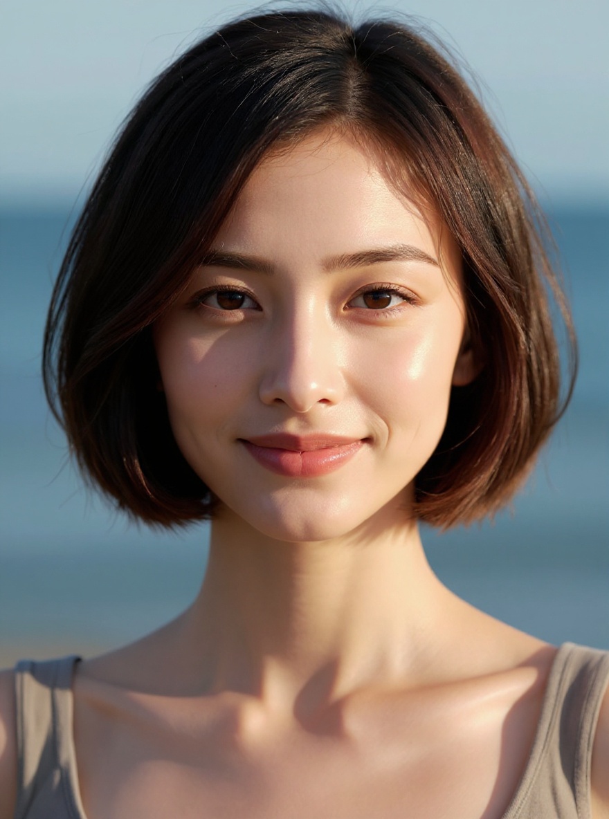 Italian Bob try-on result | AI Hairstyle Changer