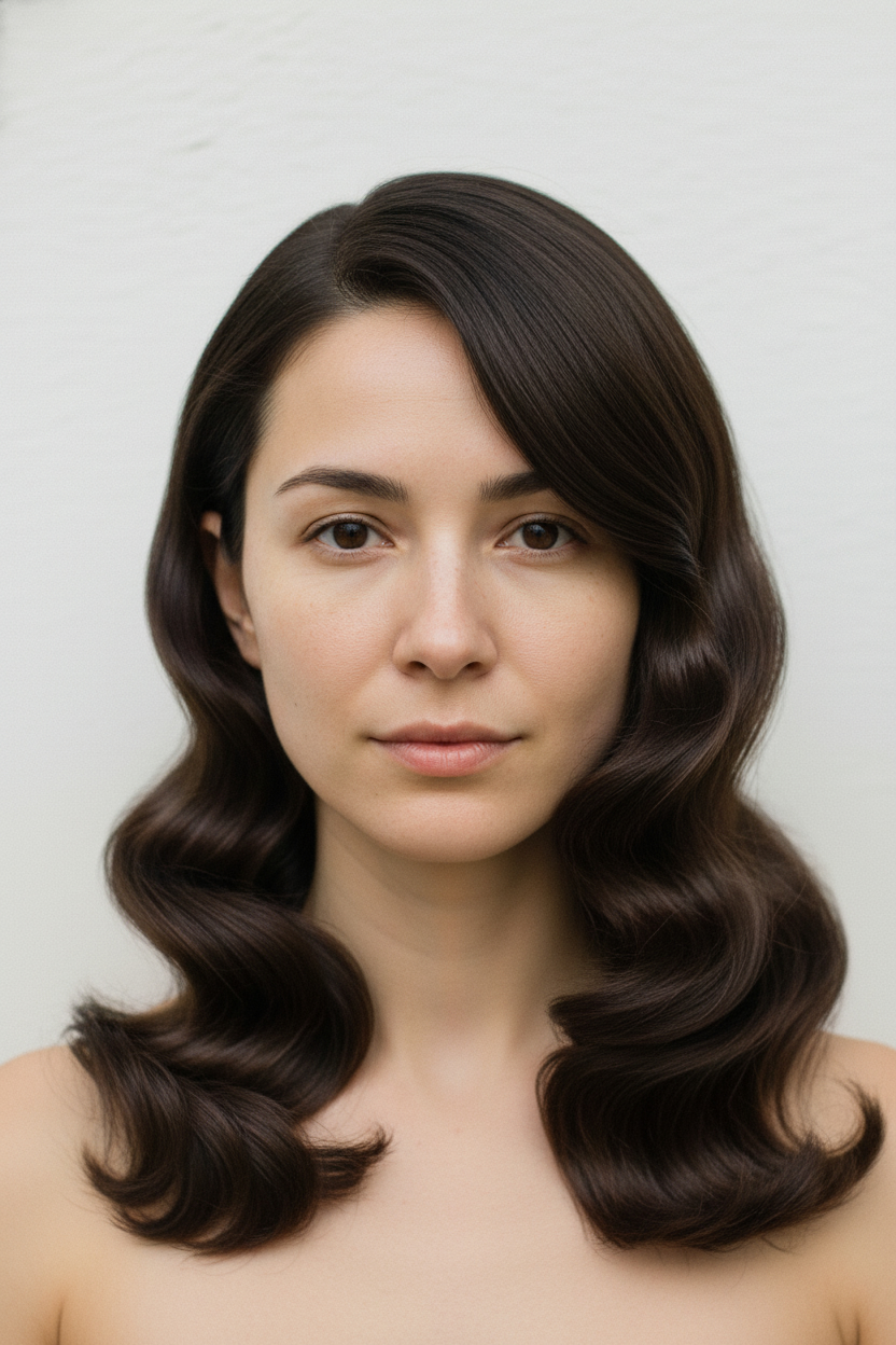 Hollywood Waves - Bridesmaid Hairstyles (Try On Braids, Waves, Half-Up & Buns)