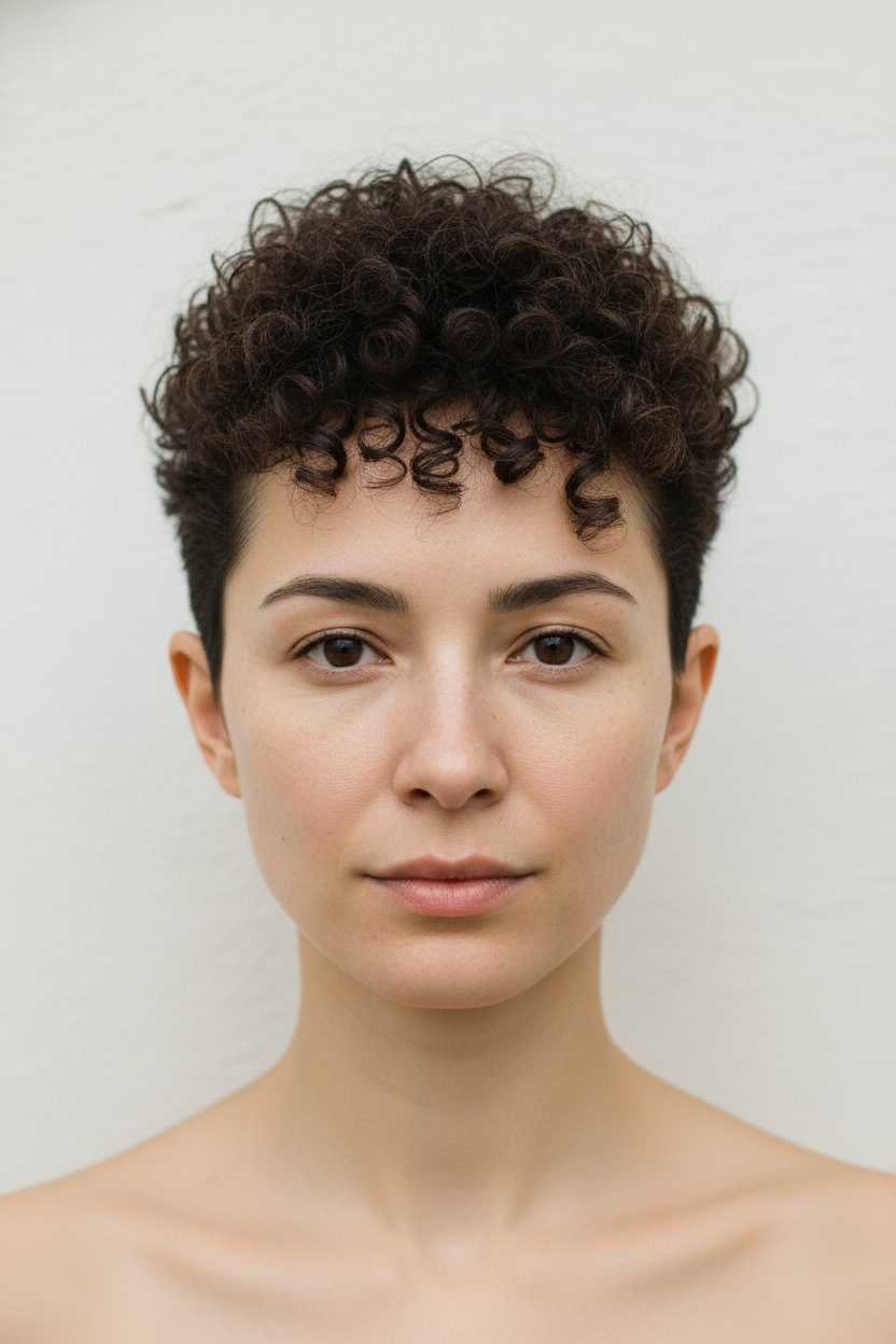 Curly Top Fade - Curly Hairstyles (Try On Curly Cuts & Volume)