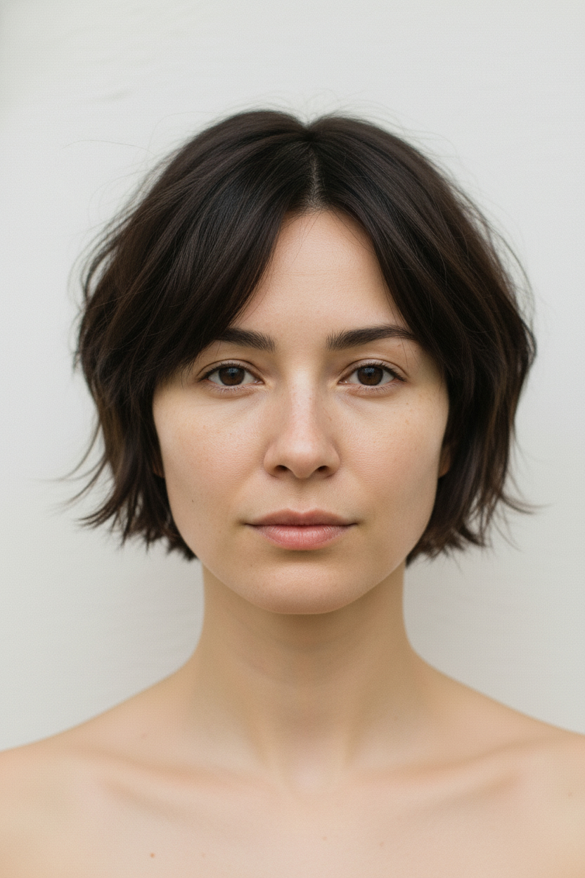 Bixie Cut - Fringe Haircut Ideas (Curtain Bangs to Men's Fringe) — Try On