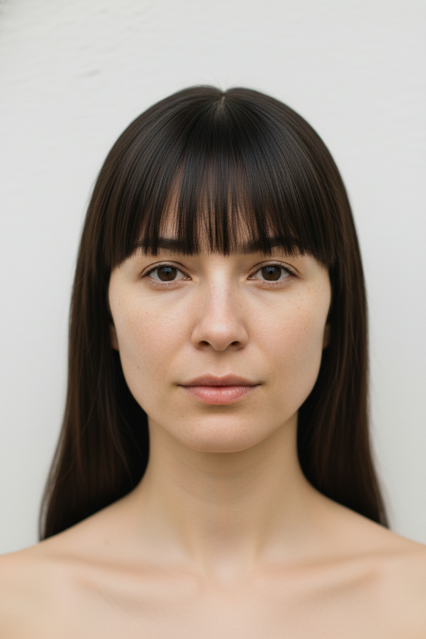 Blunt Bangs - Fringe Haircut Ideas (Curtain Bangs to Men's Fringe) — Try On