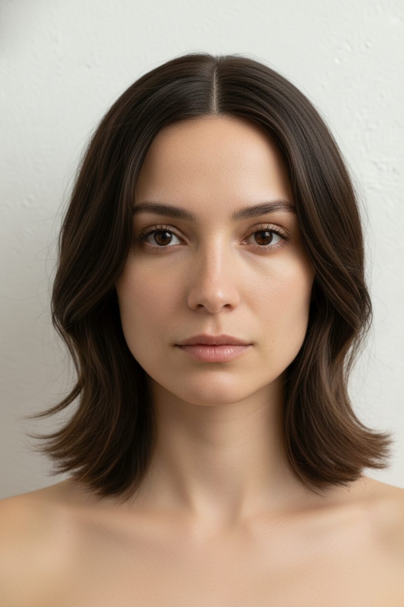 Shoulder-length Layers - Heart Face Hairstyles (Balance a Wider Forehead and Narrower Chin)
