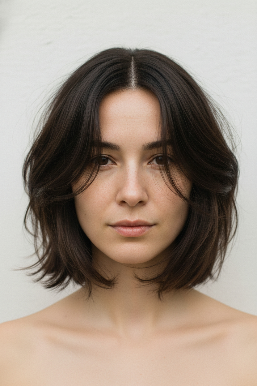 Layered Lob - Layered Hairstyles (Cuts That Add Movement & Shape)