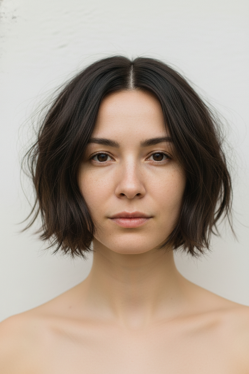 Textured Bob - Layered Hairstyles (Cuts That Add Movement & Shape)
