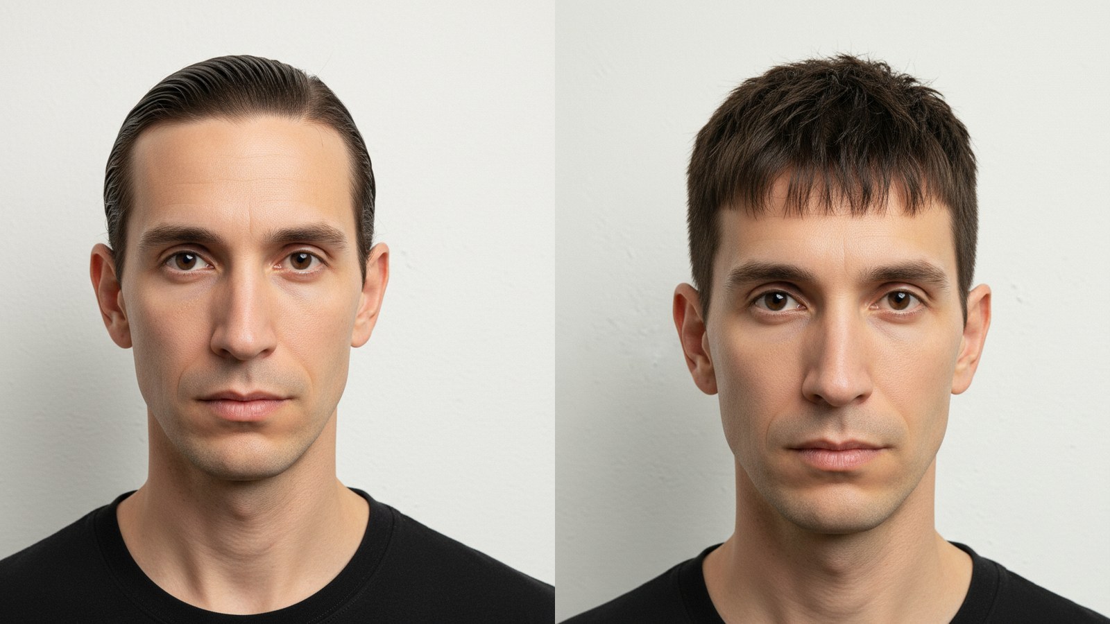 Hairstyles for Oblong Face Shape (Men) (Cuts to Try On) (Before and After)