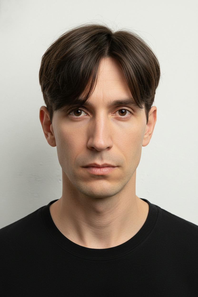 Two Block Haircut - Hairstyles for Oblong Face Shape (Men) (Cuts to Try On)