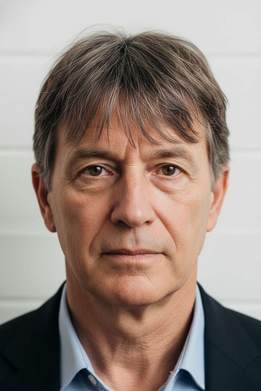 Fringe - Hairstyles for Older Men (Classic, Clean Cuts to Try On)