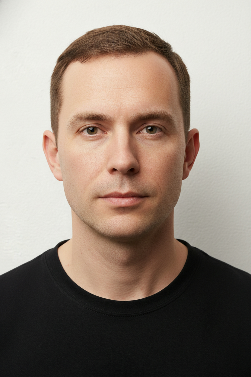 Crew Cut - Hairstyles for Men with an Oval Face Shape (Try On Top Picks)