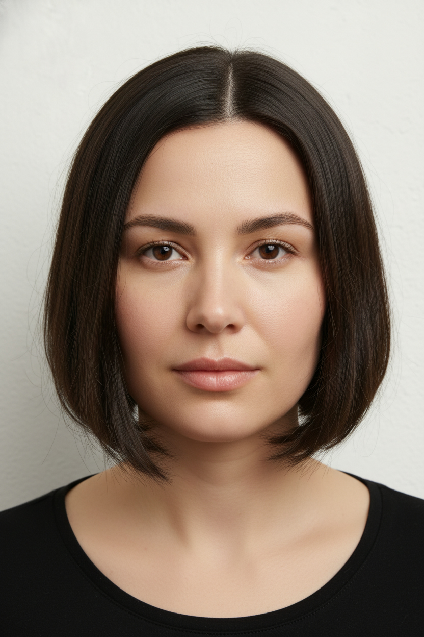 Bob Cut - Best Hairstyles for Round Faces (Most Flattering Cuts to Try On)