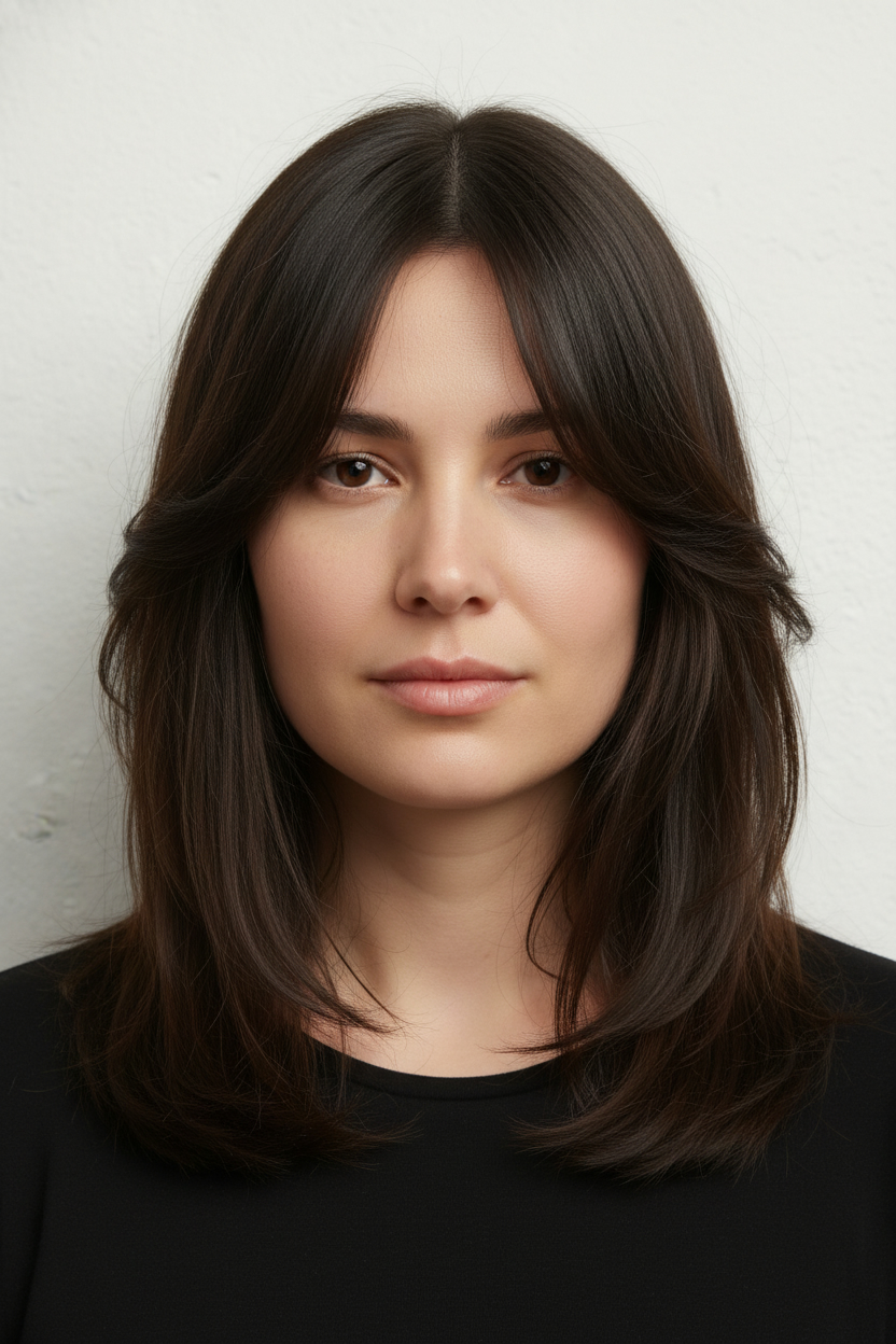 Butterfly Haircut - Best Hairstyles for Round Faces (Most Flattering Cuts to Try On)