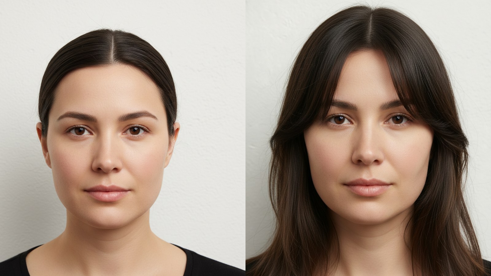Best Hairstyles for Round Faces (Most Flattering Cuts to Try On) (Before and After)