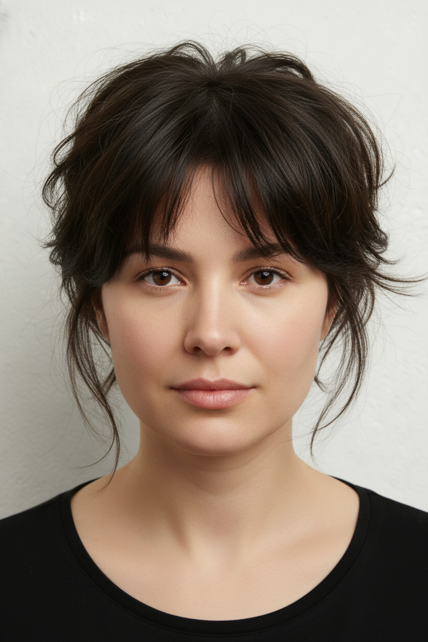 Wolf Cut - Best Hairstyles for Round Faces (Most Flattering Cuts to Try On)