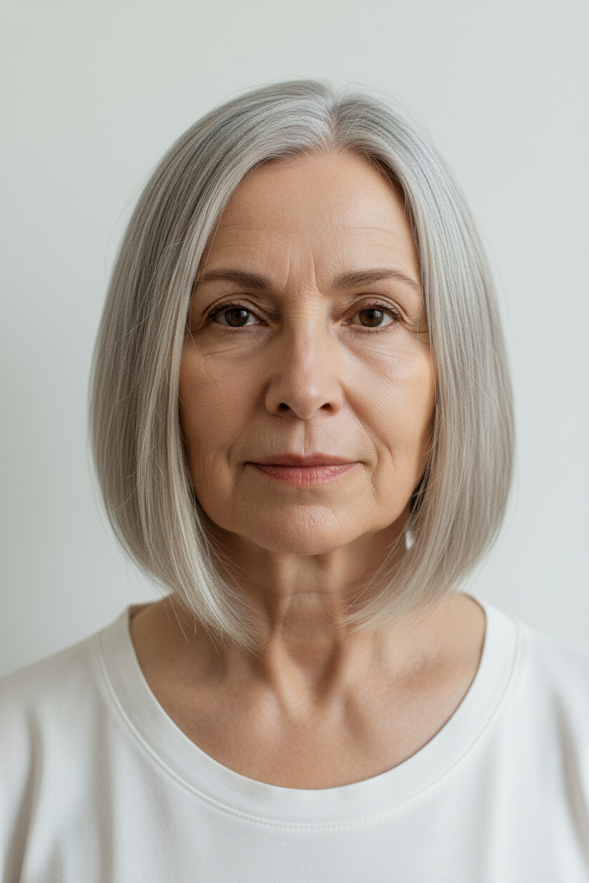 A-line Bob - Short Hairstyles for Women Over 60 (Bobs, Pixies & Easy Cuts to Try On)