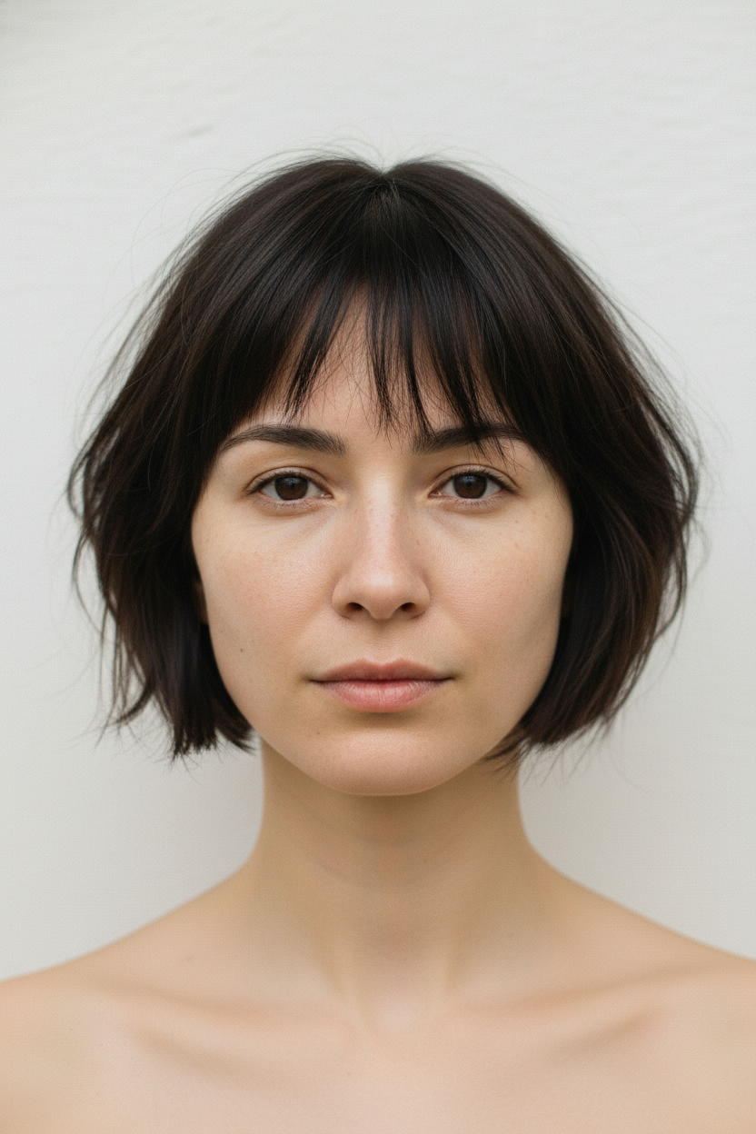 French Bob - Shoulder Length Hairstyles (Try On Lobs, Layers & Waves)