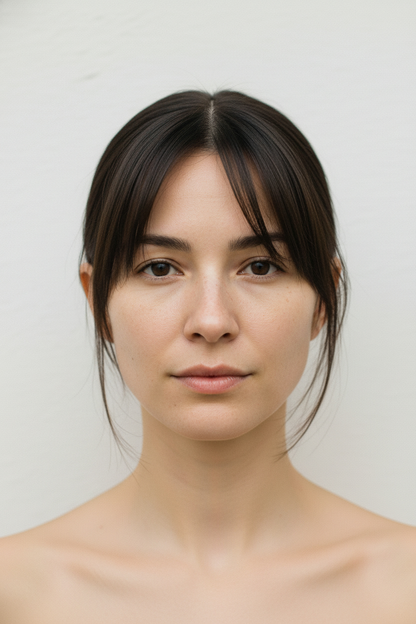 Side-swept Bangs - Shoulder Length Hairstyles (Try On Lobs, Layers & Waves)