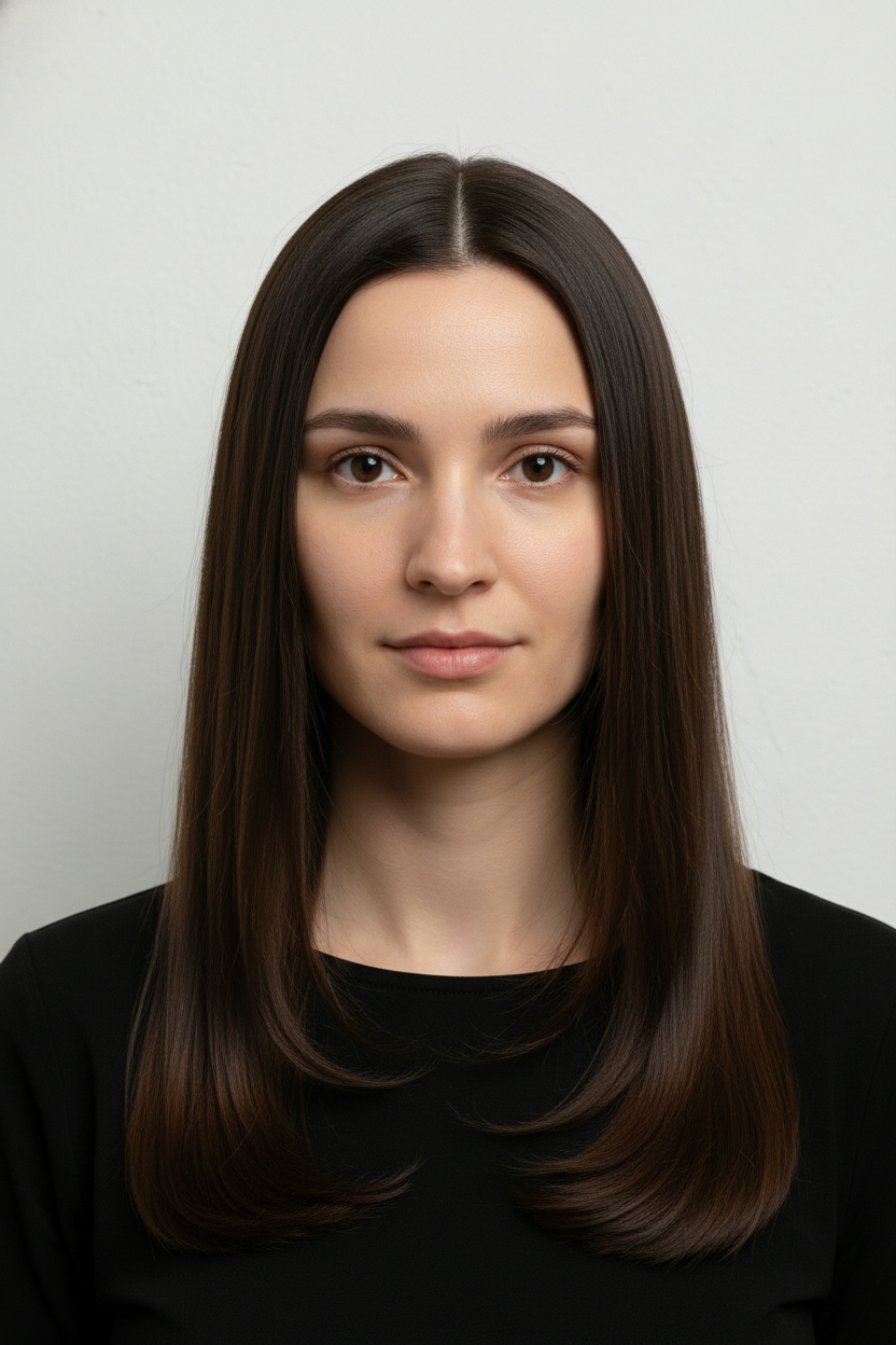 Long Layered Hair - Square Face Hairstyles (Cuts That Balance Strong Angles)