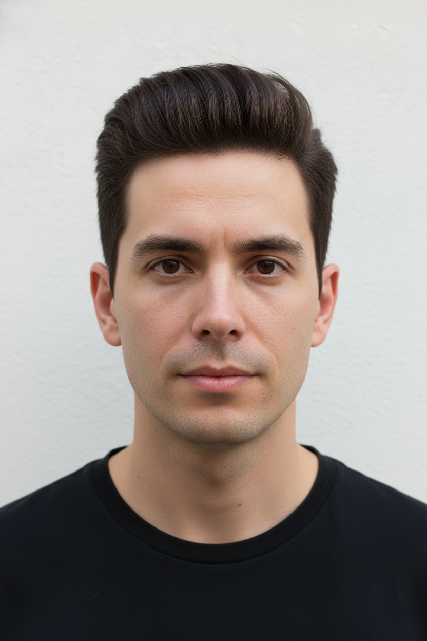 Pompadour - Hairstyles for Men with Straight Hair (Best Cuts to Try On)