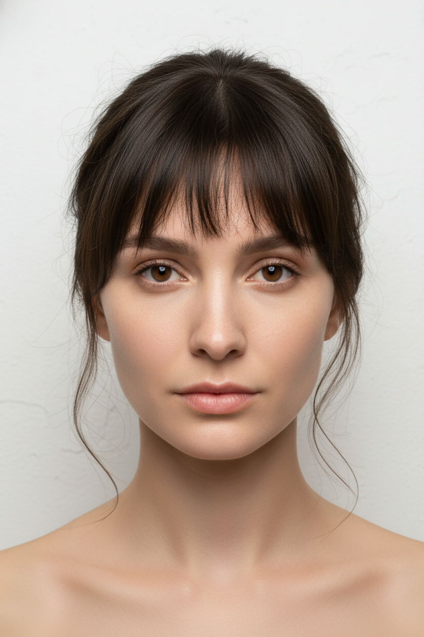 Fringe - Hairstyles for Tall Foreheads (Bangs, Fringe & Balancing Cuts)