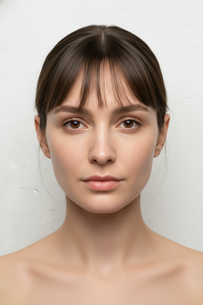 See-through Bangs - Hairstyles for Tall Foreheads (Bangs, Fringe & Balancing Cuts)