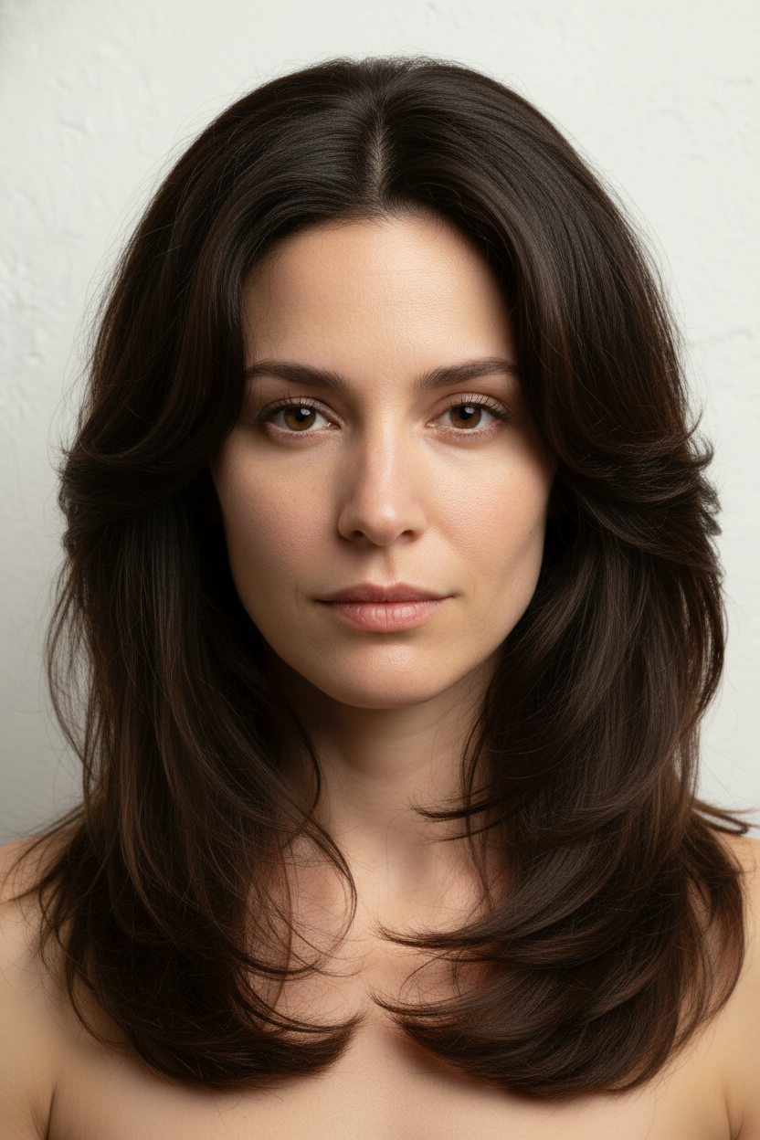 Blowout Layers - Hairstyles for Thick Hair (Cuts and Styles That Control Volume)