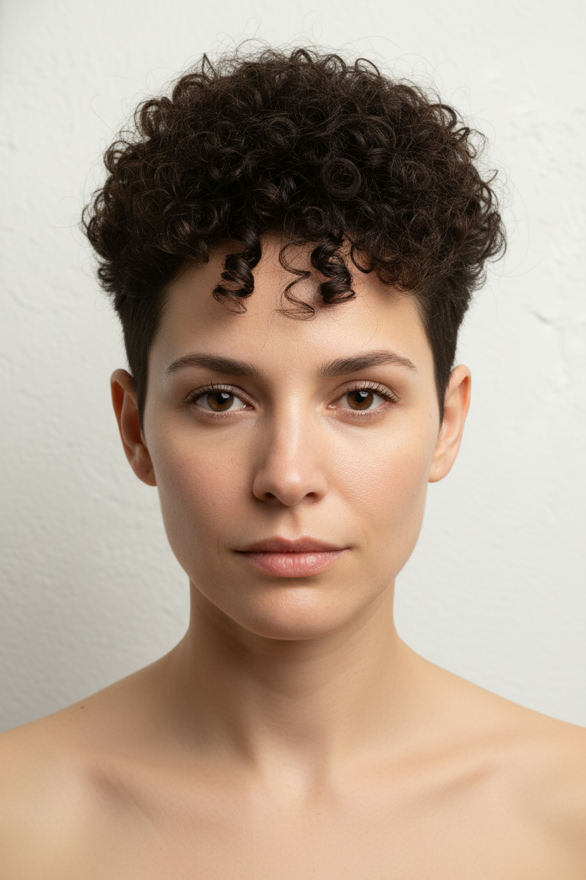 Curly Top Fade - Hairstyles for Thick Hair (Cuts and Styles That Control Volume)