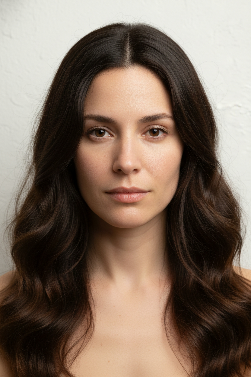 Long Wavy Hair - Hairstyles for Thick Hair (Cuts and Styles That Control Volume)