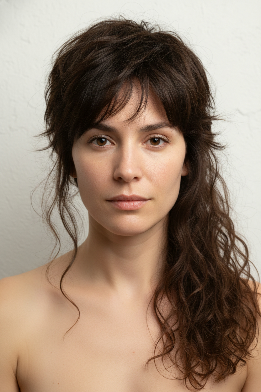 Mullet - Hairstyles for Thick Hair (Cuts and Styles That Control Volume)