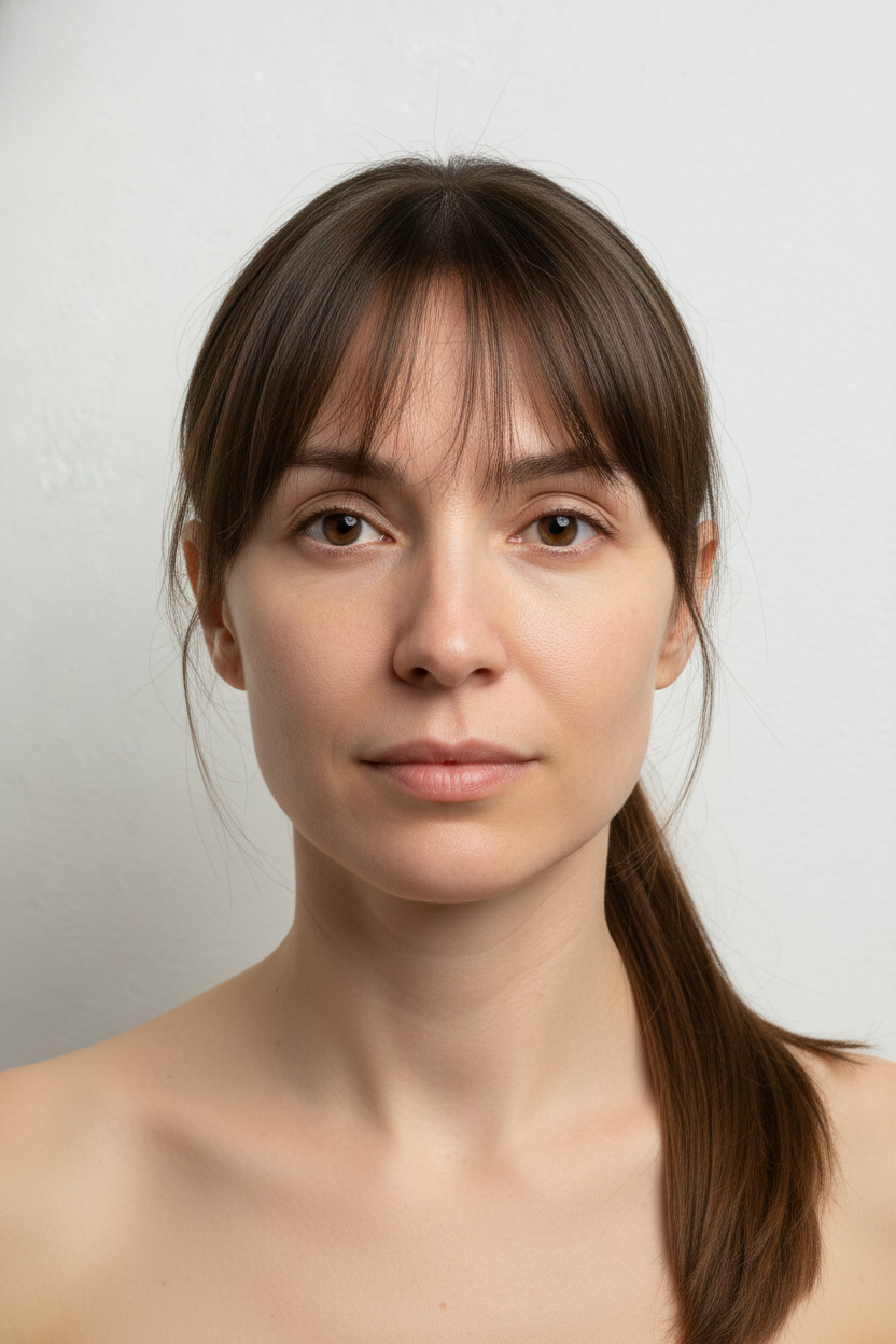 See-through Bangs - Hairstyles for Thin Hair (Add Volume Without the Guesswork)