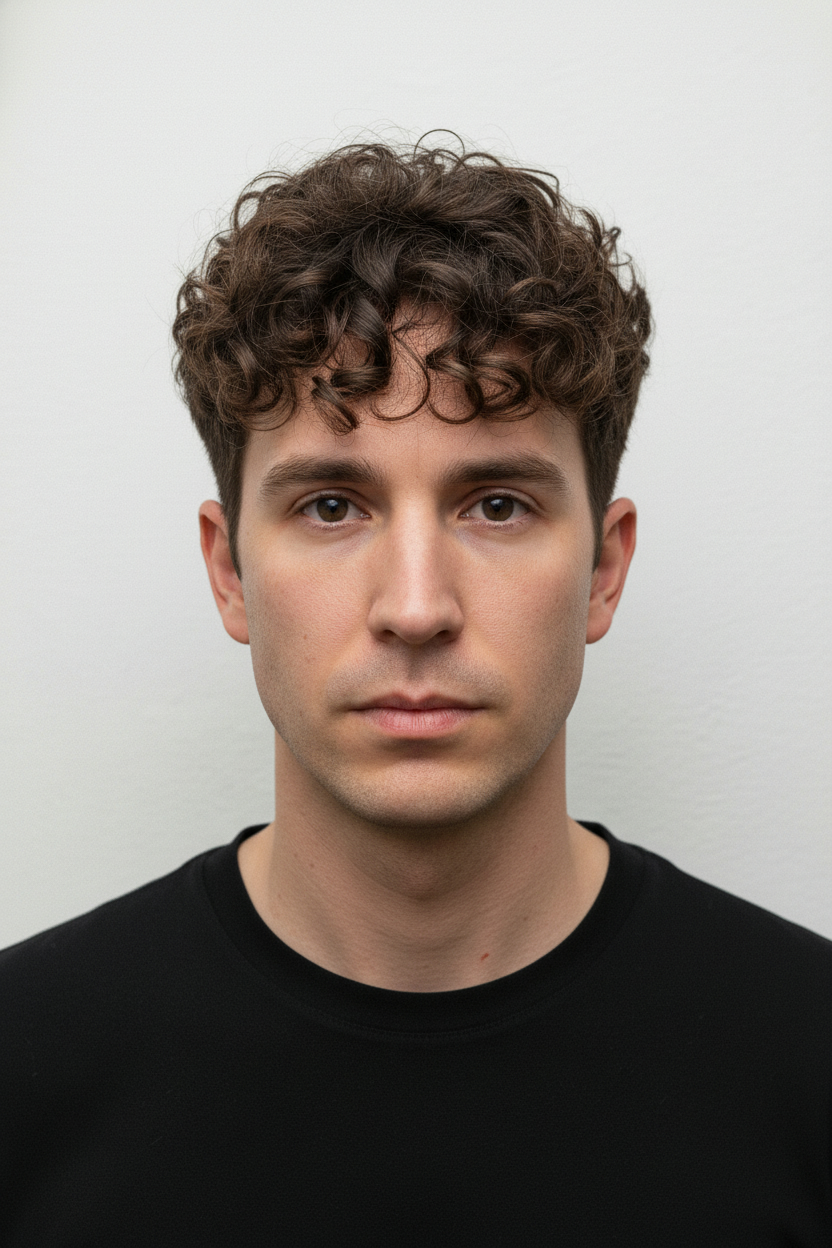 Curly Top Fade - Wavy Hair Hairstyles for Guys (Try On the Best Cuts)