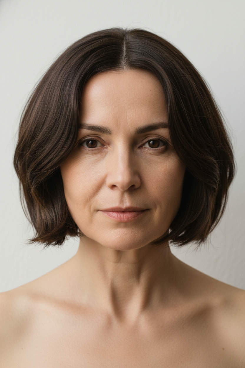 Italian Bob - Short Haircuts for Women Over 50 (Modern Bobs, Pixies & Bangs)