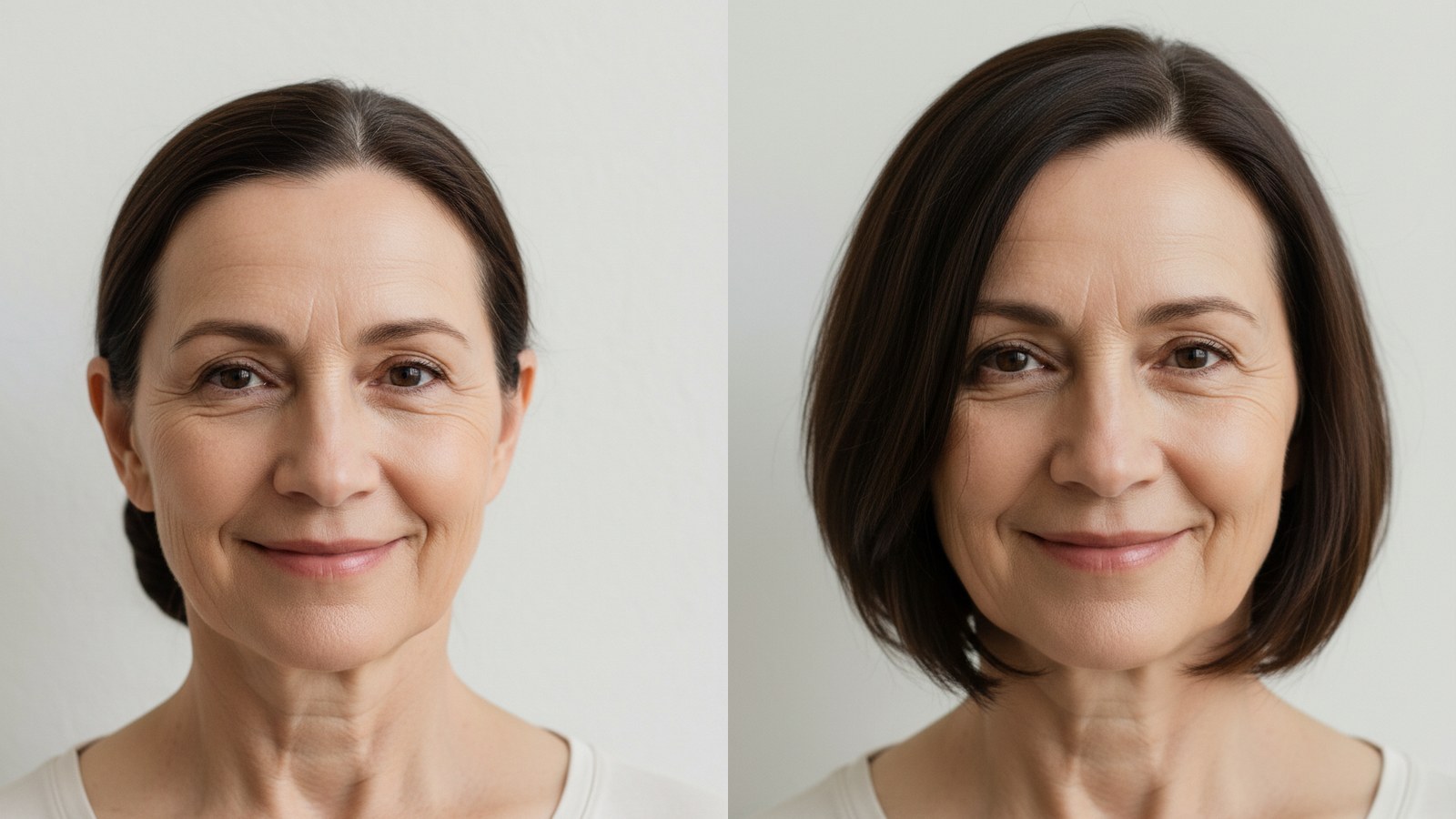 Hairstyles for Women Over 60 (Try On Before You Cut) (Before and After)