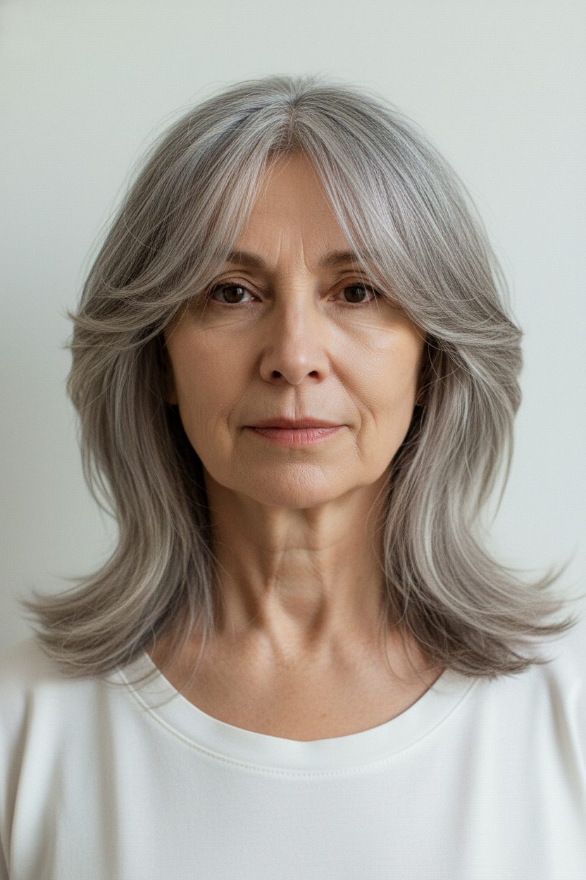 Butterfly Haircut - Hairstyles for Women Over 60 (Try On Before You Cut)