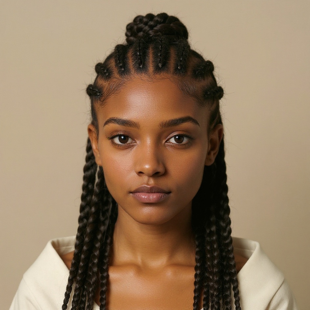 All Back Hairstyles hairstyle example (AI generated)