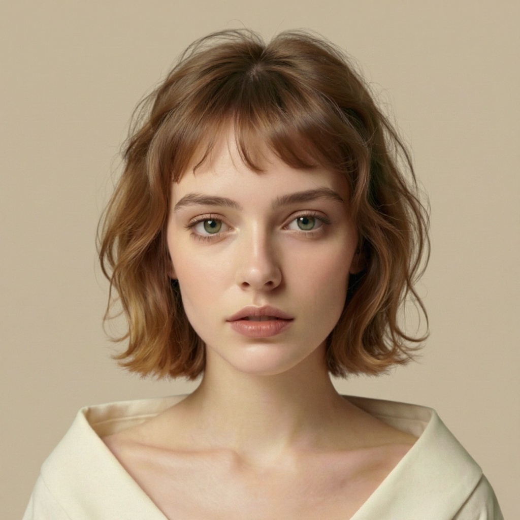 Bixie Cut hairstyle example (AI generated)