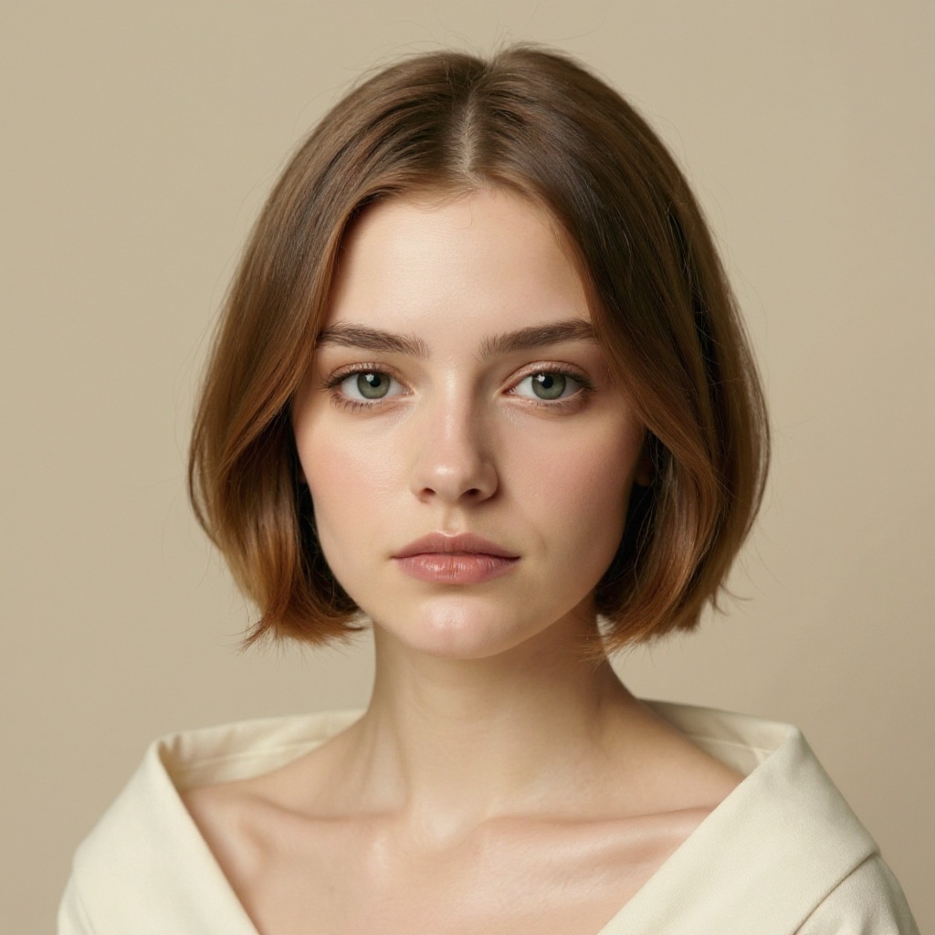 Bob Cut hairstyle example (AI generated)