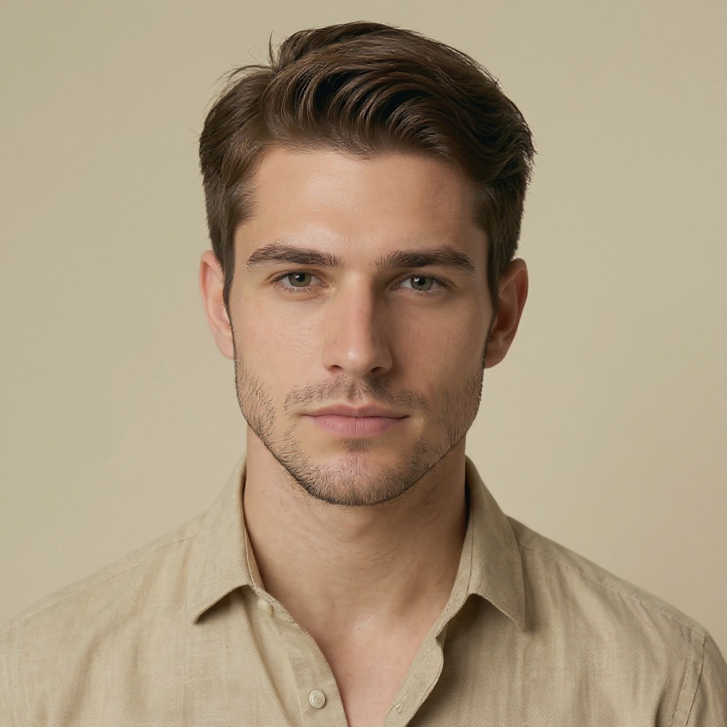 Bro Flow hairstyle example (AI generated)