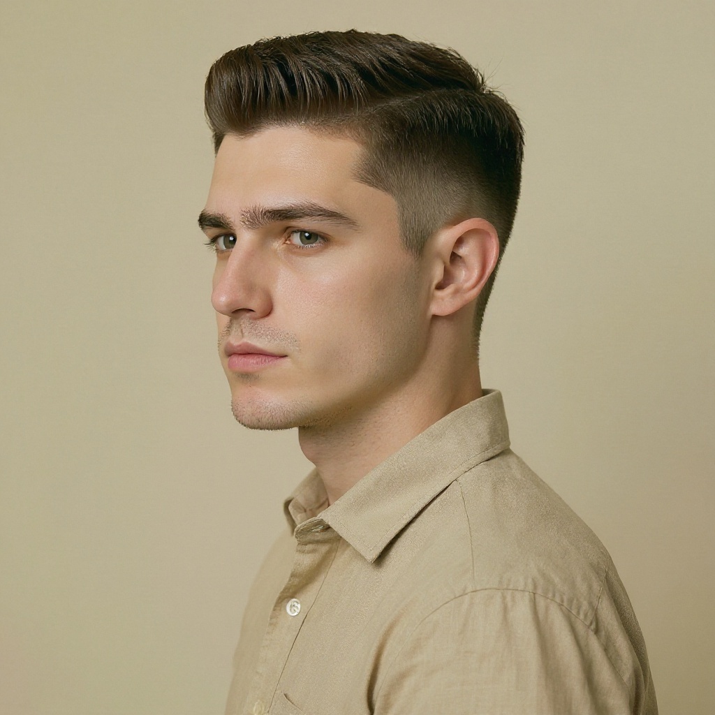 Fade Haircut hairstyle example | AI Hairstyle Changer