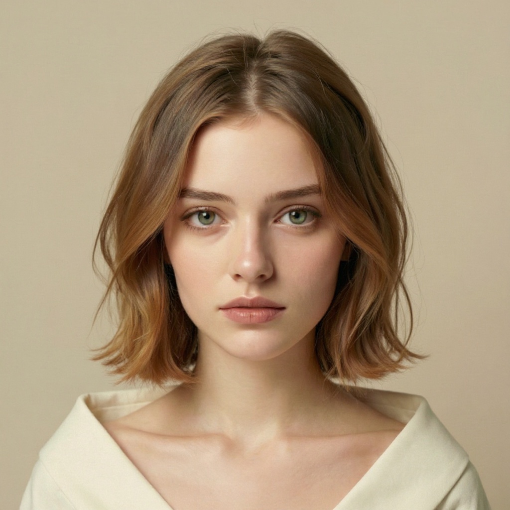 Layer Cut hairstyle example (AI generated)