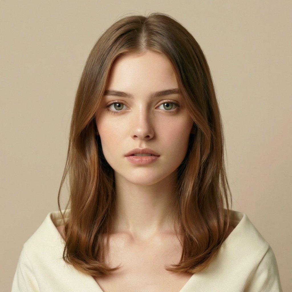 Long Layered Hair hairstyle example (AI generated)