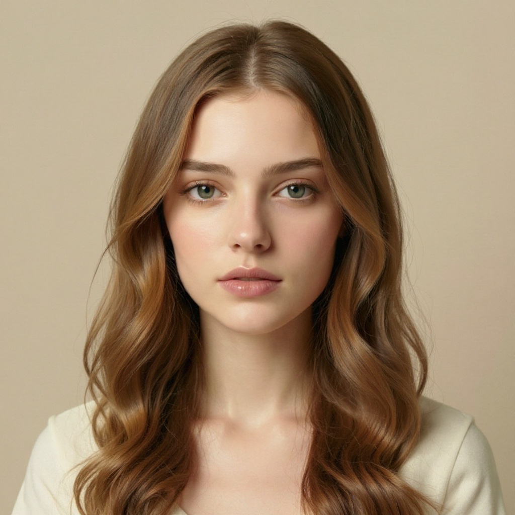 Long Wavy Hair hairstyle example (AI generated)