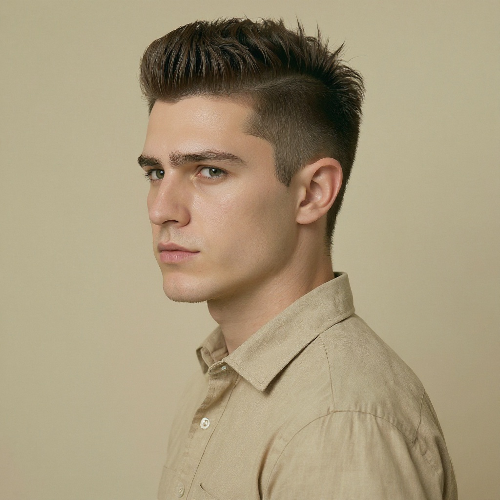 Mohawk hairstyle example (AI generated)