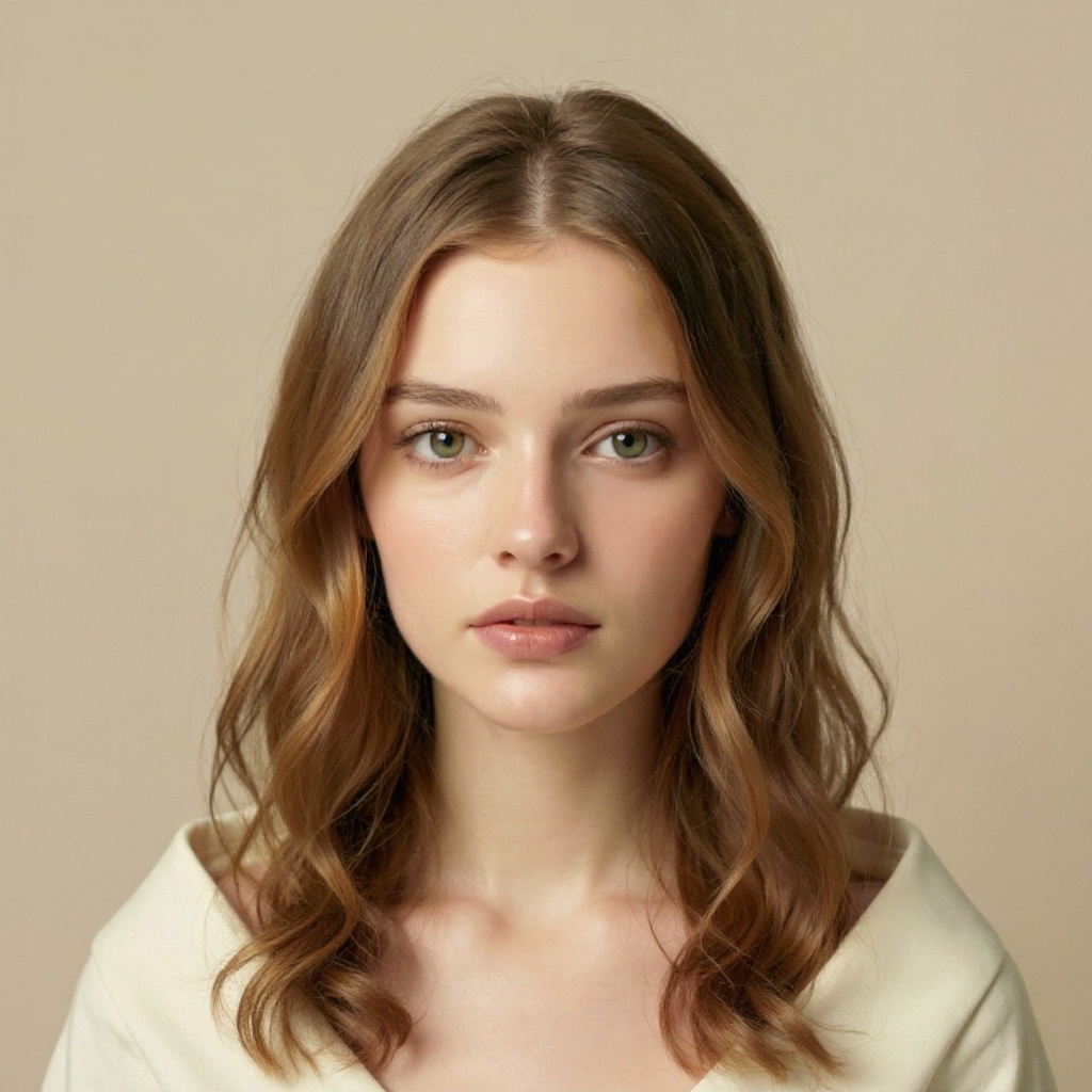 Soft Wavy Hair hairstyle example (AI generated)