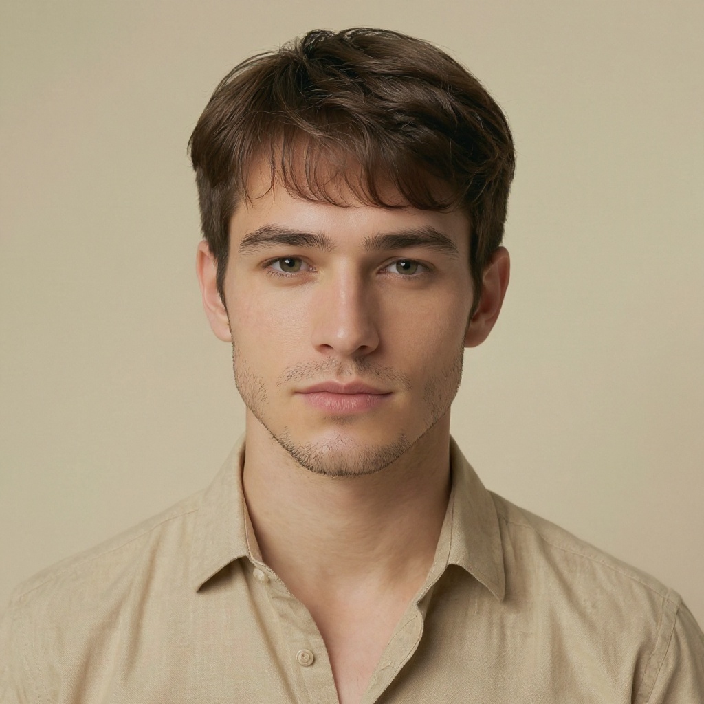 Two Block Haircut hairstyle example (AI generated)